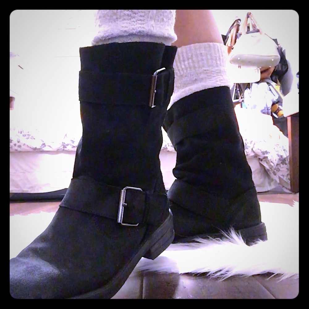 Black Aldo boots